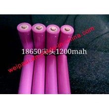 3.7V1000mAh, Lithium Battery, Li-ion 18650, Cylindrical, Rechargeable